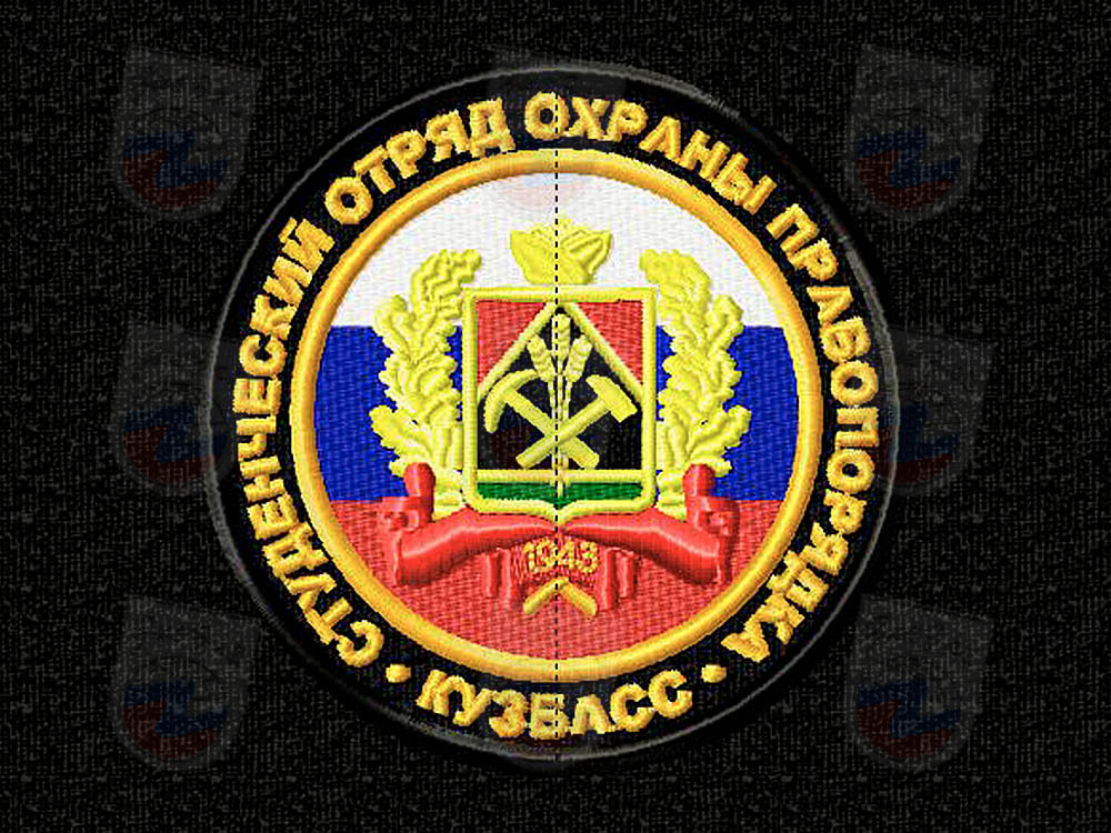 Security badge "Kuzbass", photo example