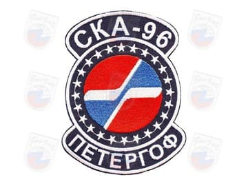 Embroidered patch on clothing
