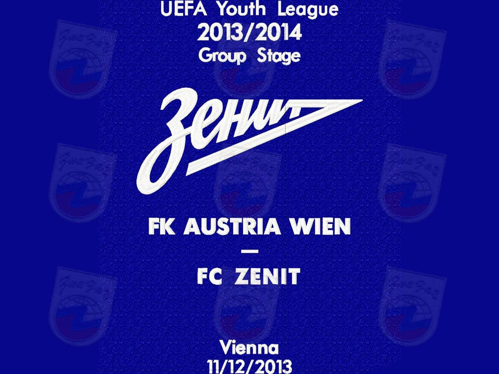 Making a pennant for Zenit
