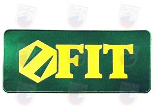 Логотип FIT, нашивка на липучке